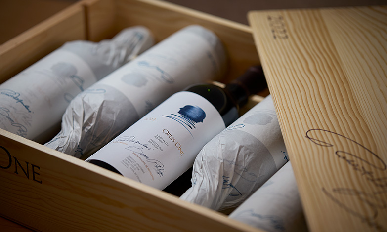 Opus One 2022 in 6-bottle wooden box