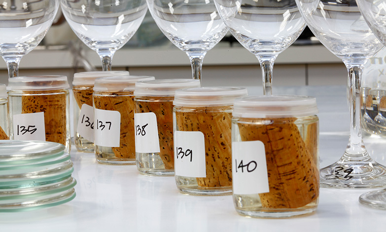 Every large format cork is screened individually for flaws