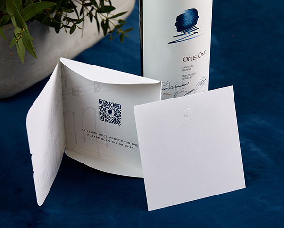 Opus One gift note