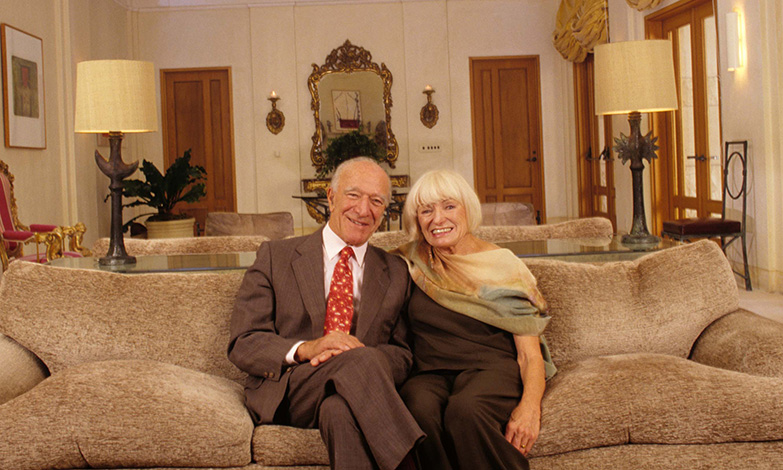 Robert and Margrit Mondavi