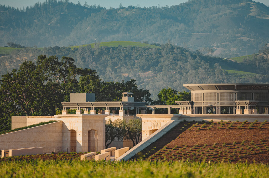The Opus One Facade