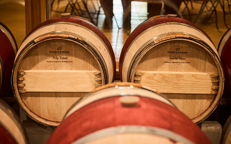 Barrels crafted by Female Coopers